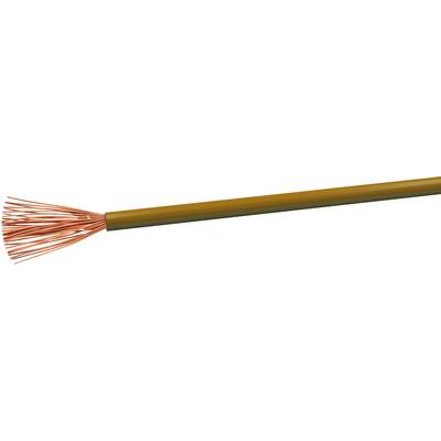Een oranje isolatiekabel met veel blootliggende koperen geleiders aan het uiteinde, geschikt voor elektrische toepassingen.