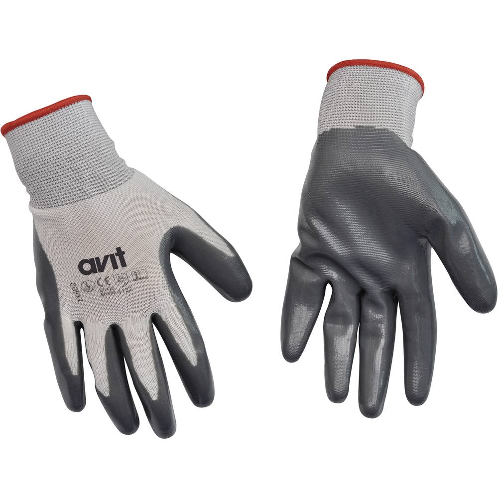 AVIT AV13072 Nitril Werkhandschoen Maat (handschoen): 9, L EN 388, EN 420 1 stuk(s)
