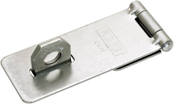 Kasp  Overvalslot met sluitplaat 75 mm Staal  K21075D 1 stuk(s)