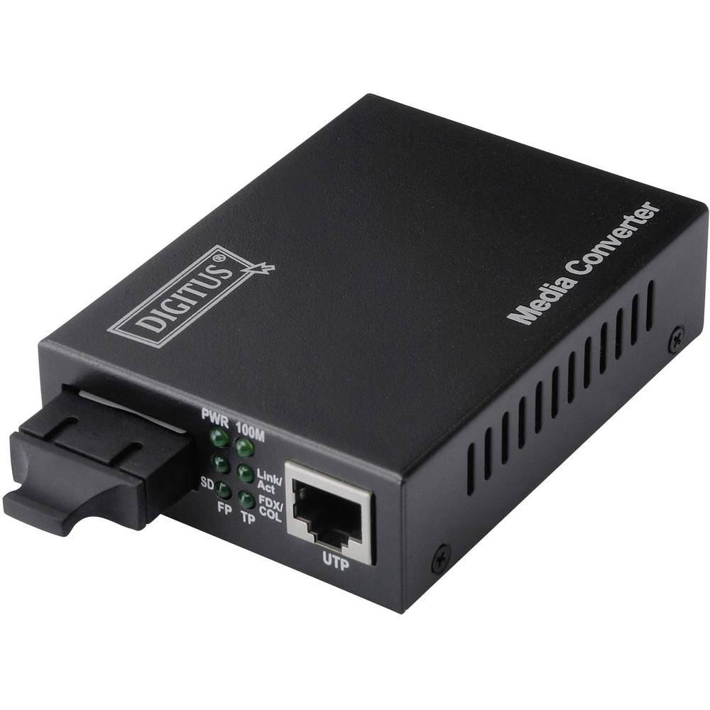 Digitus DN-82021-1 LAN, SC Duplex Netwerk mediaconverter 100 MBit/s