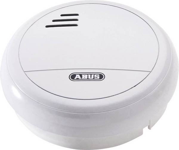 ABUS RM40 Draadloze rookmelder  Koppelbaar werkt op batterijen (Ø x h) 102 mm x 35 mm