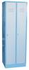 Aerotec 20142003 TYPe Kledingkast (b x h x d) 600 x 1800 x 500 mm Blauw (RAL 5015), Grijs-wit (RAL 7035)
