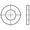 Onderlegring 10 mm 20 mm Staal 100 stuk(s) TOOLCRAFT 135743