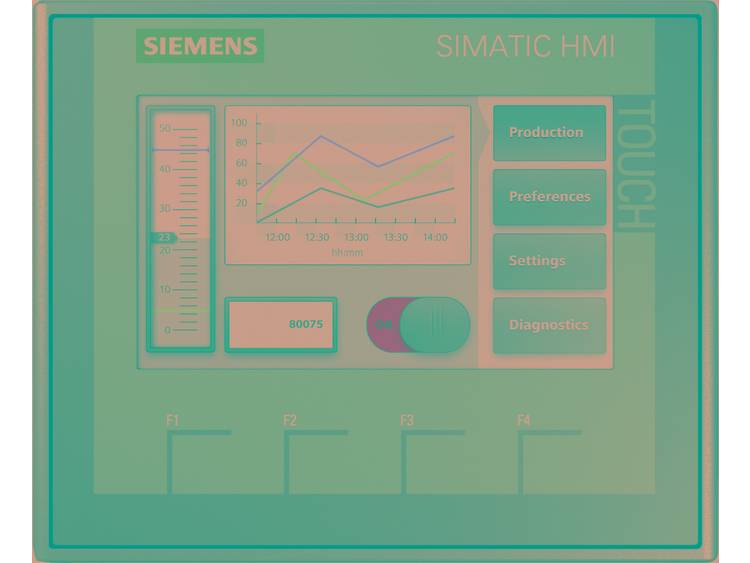 Siemens SIMATIC HMI KTP400 BASIC PLC-display uitbreiding 6AV2123-2DB03-0AX0 24 V-DC
