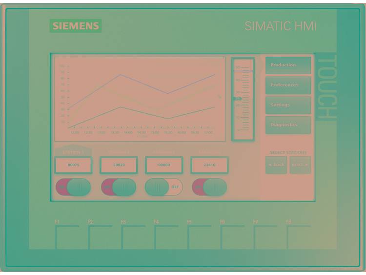 Siemens SIMATIC HMI KTP700 BASIC PLC-display uitbreiding 6AV2123-2GB03-0AX0 24 V-DC