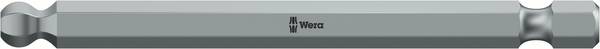 Wera 05380129001 842/4 Inbus-bit Aandrijving: 1/4" (6,3 mm) Uitvoering: Inbus  89 mm