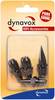 Dynavox 204607 - 4 stuk(s) - Zwart - Chroom - 1,5 cm - 90 g
