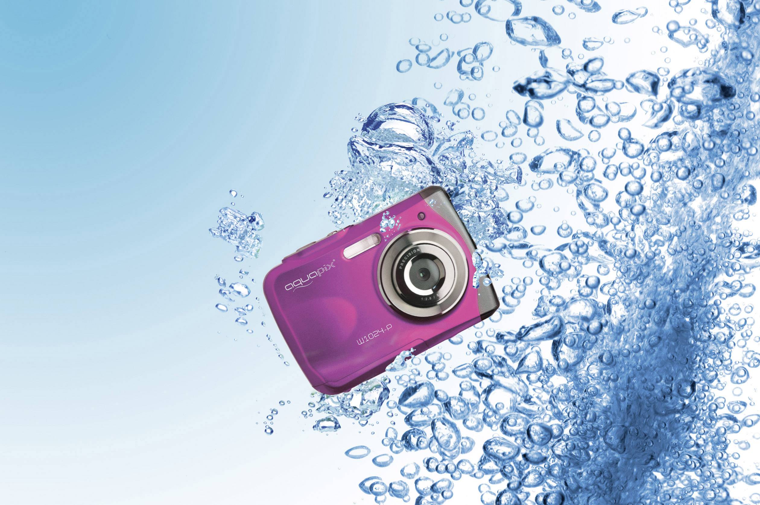 Easypix W1024I Splash Digitale camera 16 Mpix Pink Onderwatercamera
