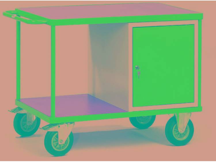 Fetra 2432 Tafel en kabinetwagen Staal poedercoating Laadvermogen (max.): 500 kg