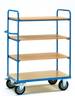 Fechtel Fetra Hauptartikel 8200 Etagewagen Universeel Staal Poedercoating Laadvermogen (max.): 400 kg Stralend blauw (RAL 5007)
