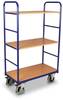 VARIOfit SW-600.211 Etagewagen Universeel Staal Poedercoating Laadvermogen (max.): 250 kg Gentiaan-blauw (RAL 5010)
