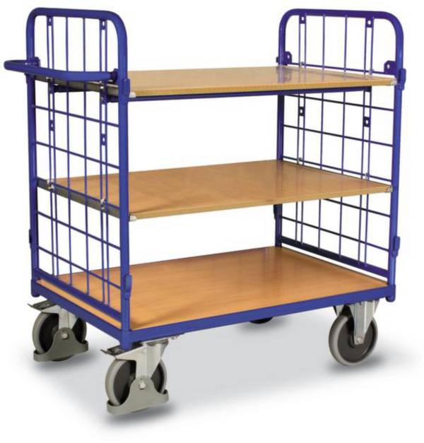 Cordes Haussicherheit  sw-800.215 Etagewagen Universeel  Staal Poedercoating Laadvermogen (max.): 500 kg Gentiaan-blauw (RAL 5010)