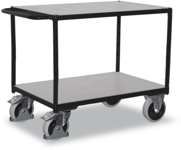 VARIOfit  SW-600.562 Tafelwagen ESD  Staal Poedercoating Laadvermogen (max.): 500 kg Grafietgrijs (RAL 7024)