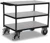 VARIOfit SW-600.662 Tafelwagen ESD Staal Poedercoating Laadvermogen (max.): 500 kg Grafietgrijs (RAL 7024)