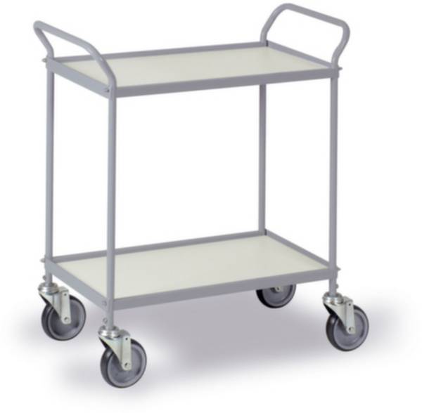 Ebinger  0034G Trolley voor algemene doeleinden  Afleider Staal Poedercoating Laadvermogen (max.): 150 kg Zilver-grijs