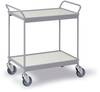 Ebinger 0200G Etagewagen Afleider Staal Poedercoating Laadvermogen (max.): 150 kg Zilver-grijs (RAL 7001)
