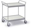 Ebinger 0300G Etagewagen Afleider Staal Poedercoating Laadvermogen (max.): 150 kg Zilver-grijs (RAL 7001)