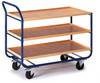 ROLLCART Rollcart 1363965 Tafelwagen Staal Laadvermogen (max.): 250 kg Gentiaan-blauw (RAL 5010)