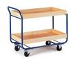 ROLLCART Rollcart 1363968 Tafelwagen Staal Laadvermogen (max.): 250 kg Gentiaan-blauw (RAL 5010)