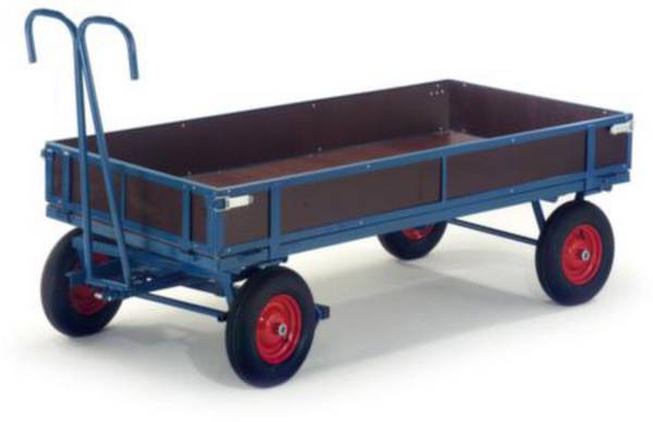ROLLCART  15-15101 Trekkar  Staal Poedercoating Laadvermogen (max.): 700 kg Materiaal banden=Massief rubber