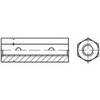 TOOLCRAFT Spanslot Zeskant SP M6 25 stuk(s)