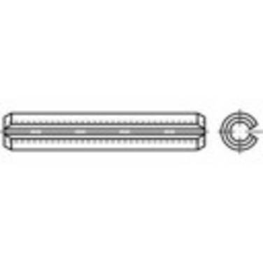 TOOLCRAFT C136645  Spanstiften (Ø x l) 1.5 mm x 6 mm Verenstaal  200 stuk(s)