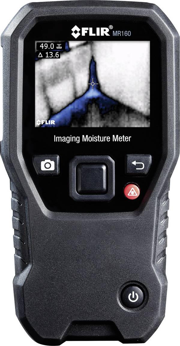 FLIR MR 160 Materiaalvochtmeter Meetbereik bouwvochtigheid 0 tot 100 %Vol. Geïntegreerde warmtebeeldcamera