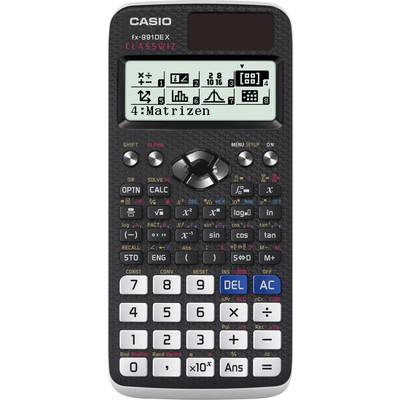 Casio FX-991DE X Technische rekenmachine  Zwart Aantal displayposities: 12 werkt op zonne-energie, werkt op batterijen (