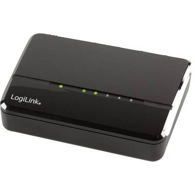 LogiLink NS0103 Netwerk switch  5 poorten 100 MBit/s  