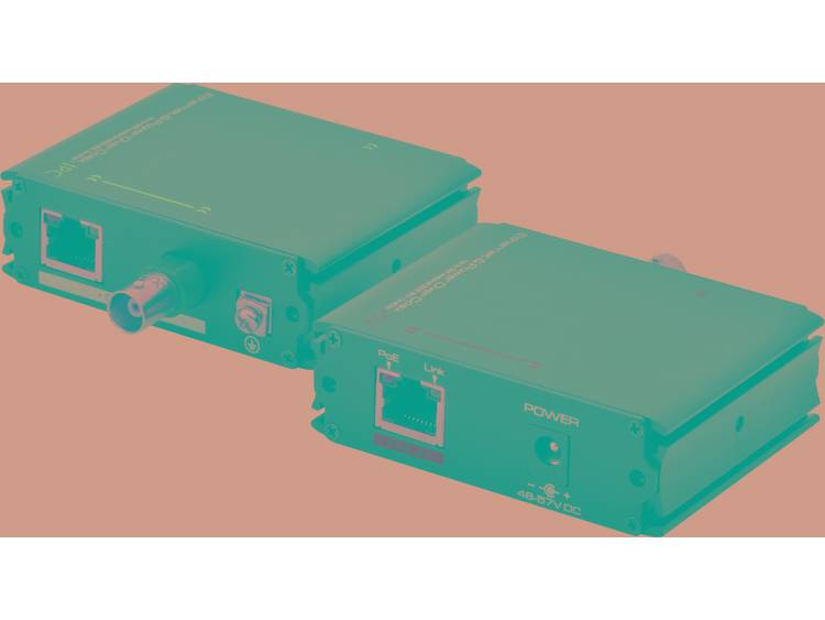Digitus LAN (10-100-1000 MBit-s) Extender (verlenging) via Coax-kabel, via netwerkkabel RJ45 500 m