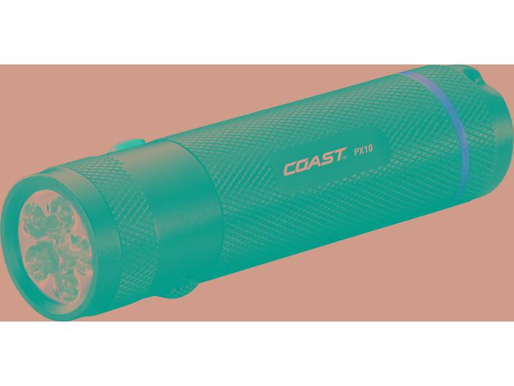 Coast LED Zaklamp PX10 Werkt op batterijen 85 lm 85 g Zwart