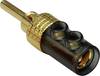 BKL Electronic 0106008 Banaanstekker Stekker, recht Stift-Ø: 4 mm Zwart 1 stuk(s)