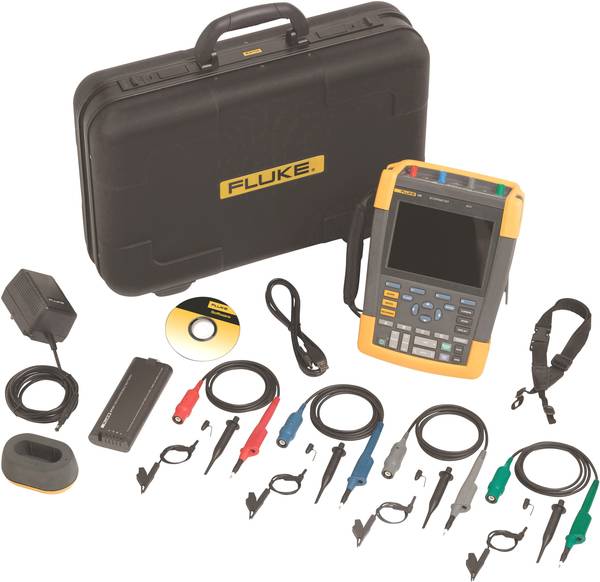 Fluke 190-504/EU/S Handoscilloscoop (ScopeMeter) 500 MHz 4-kanaals 1.25 ...