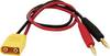 Reely Laadkabel [2x Bananenstekker 4 mm - 1x XT90-stekker] 30 cm RE-6799044