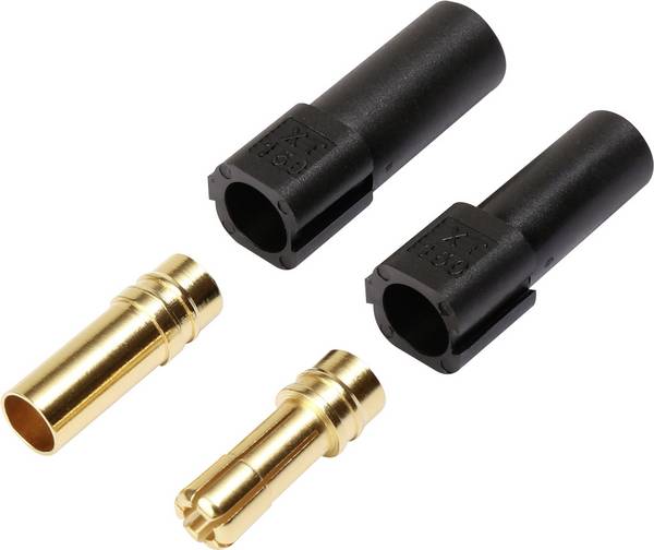 Reely 1373205 Accupack stekker, Accupack bus XT150, 6 mm Verguld 1 stuk(s)