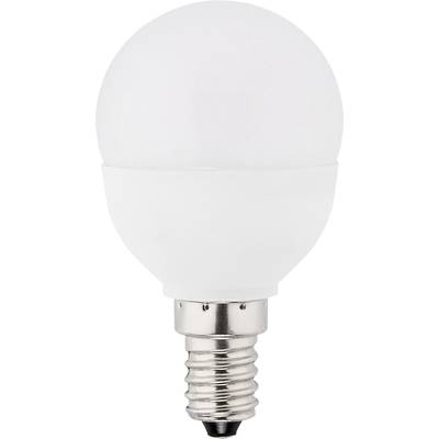 Müller-Licht 400028 LED-lamp Energielabel F (A - G) E14 Kogel 5.5 W = 40 W Warmwit (Ø x l) 45 mm x 80 mm Dimbaar 1 stuk(
