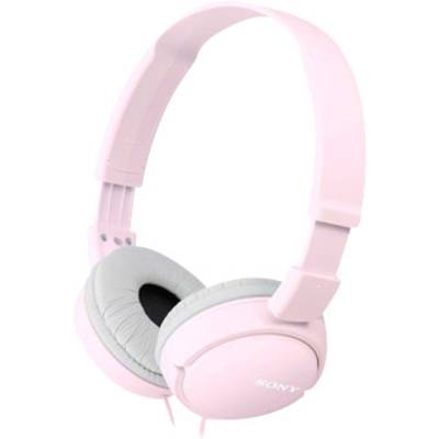 Sony MDR-ZX110AP On Ear koptelefoon   Kabel  Pink  Vouwbaar, Headset