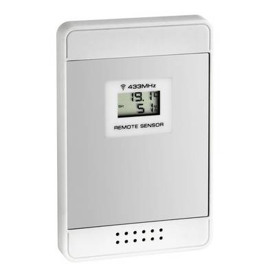 Digitale thermo-hygrometer met display toont temperatuur '19,1°C' en luchtvochtigheid '51%'.