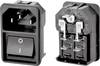 TRU COMPONENTS 1378456 Apparaatstekker (koud) Stekker, inbouw verticaal Totaal aantal polen: 3 10 A Zwart 1 stuk(s)