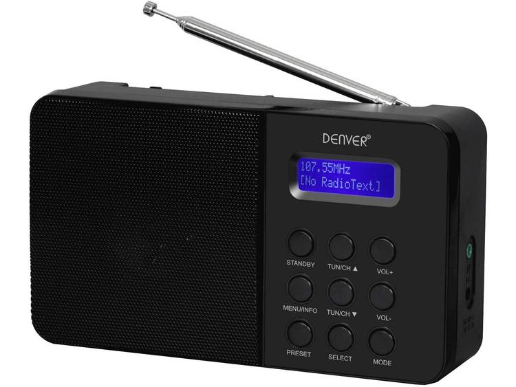Denver draagbare DAB+ radio