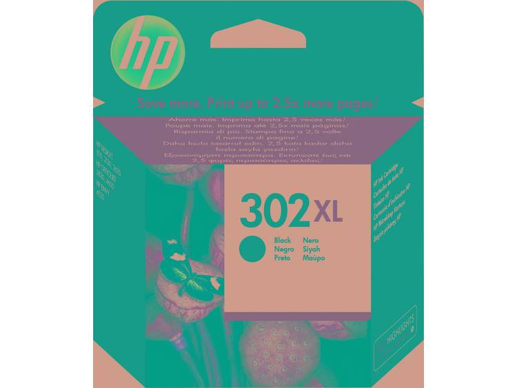 HP HP 302XL ink cartridge black (F6U68AE#UUS)