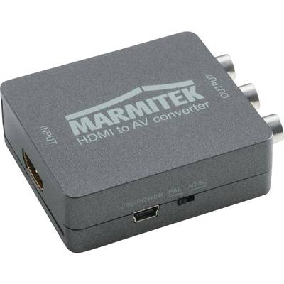 Marmitek Connect HA13 AV Converter [HDMI - Composite cinch, SCART] 720p/1080p Marmitek Connect HA13