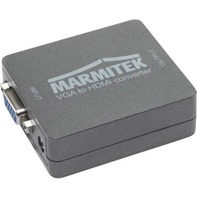 Marmitek Connect VH51 AV Converter [VGA, Jackplug - HDMI] 1920 x 1080 Pixel 