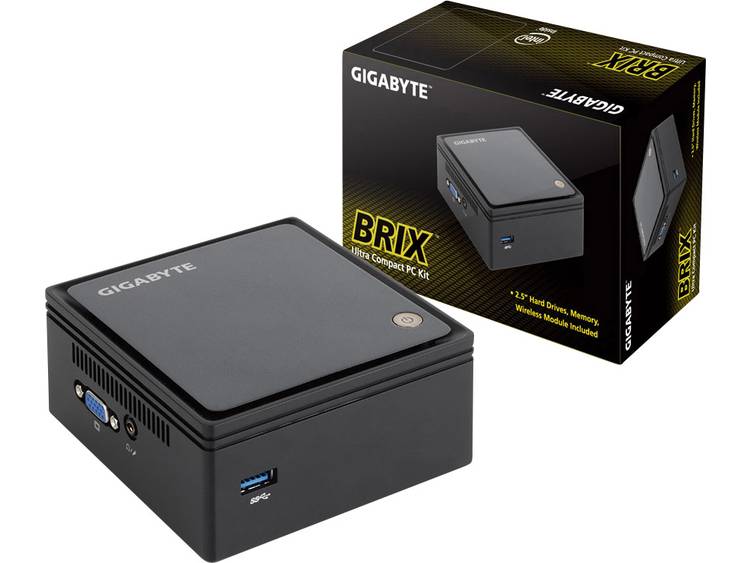 Barebone met CPU Gigabyte GB.BXACE-3150 Intel® Celeron® N3150 4 x 1.60 GHz