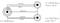 Diagram van een connector: Links een 3,5 mm 4-polige stekker met groene, rode en naturel gekleurde draden. Rechts twee 3,5 mm 3-polige aansluitingen, één met een groen behuizing, één roze.