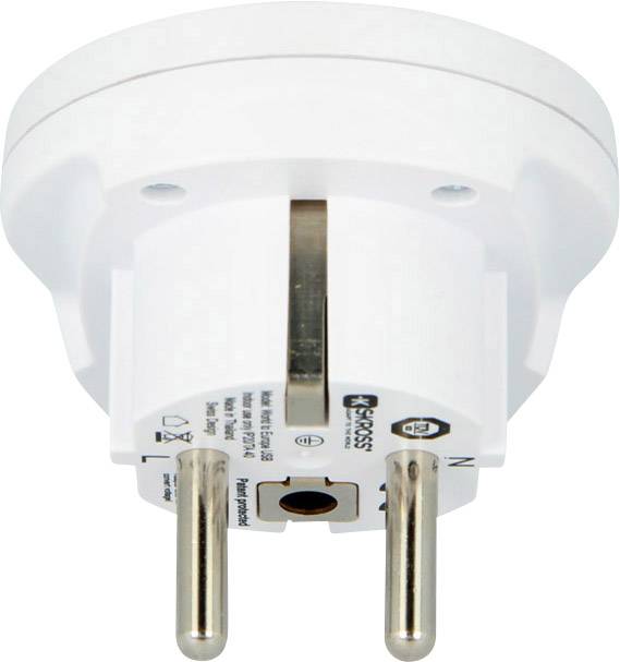 Skross 1.500260 Reisstekker World to Europe USB-2