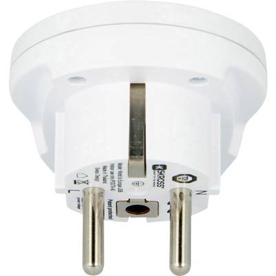 Skross 1.500260 Reisstekker World to Europe USB-2