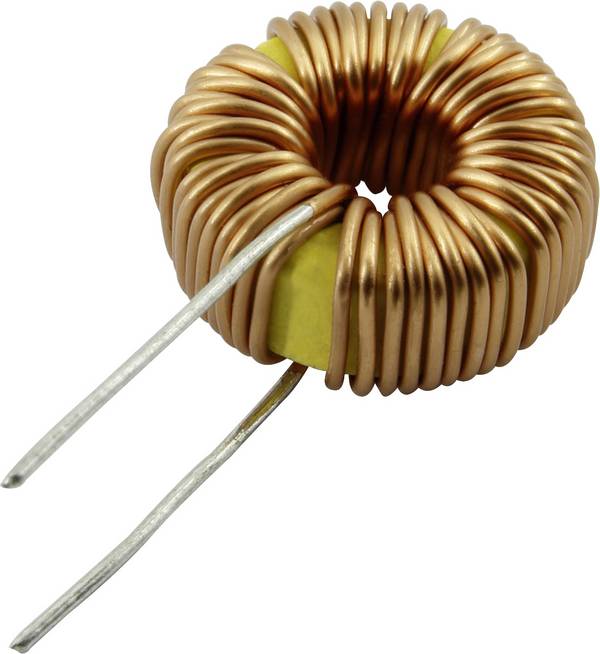 TRU COMPONENTS TOI-13-5-101KV Spoel Radiaal bedraad Rond 100 µH 2.8 A 1 stuk(s)