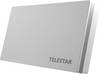 Telestar Digiflat 1 Flachantenne Satellietschotel Lichtgrijs