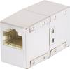 Renkforce RJ45 Netwerk Adapter CAT 5e [1x RJ45-bus - 1x RJ45-bus] Wit